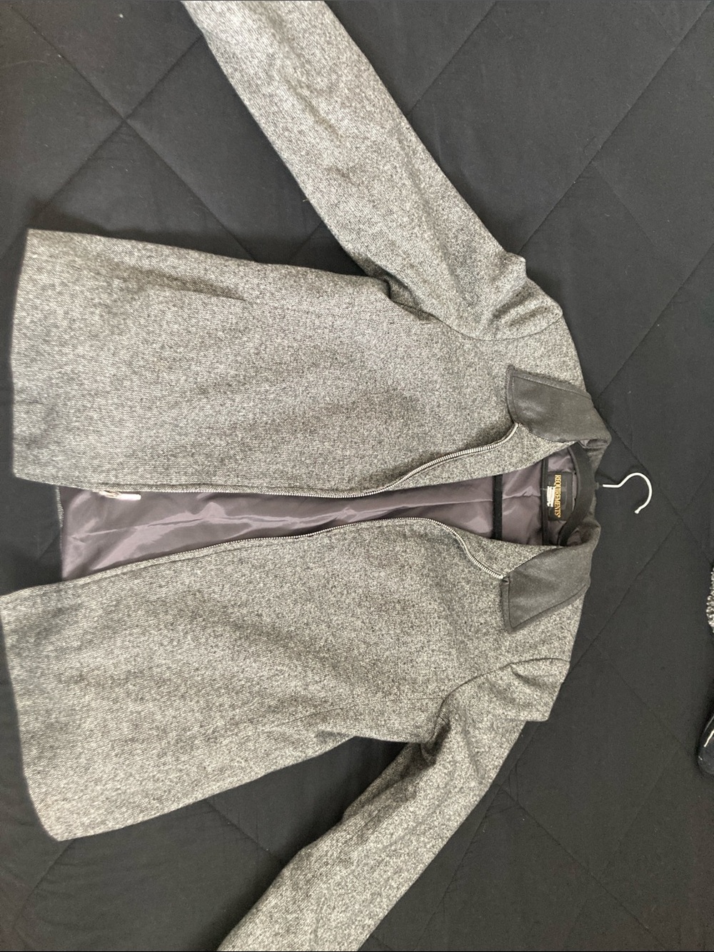 Requirements Gray Lightweight Shirt Jacket